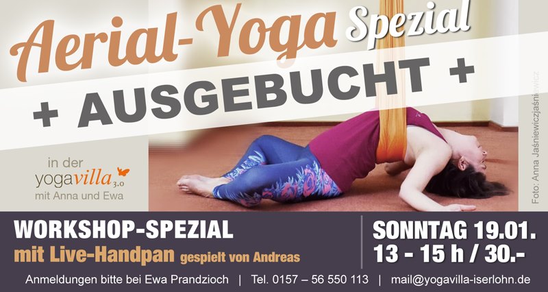 Aerial-Yoga Special mit Handpan