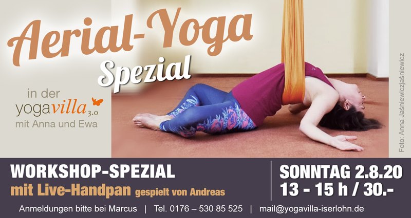 2020-08-02 - Aerial-Yoga Special mit Handpan