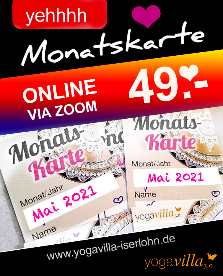 Monatskarte Mai 2021