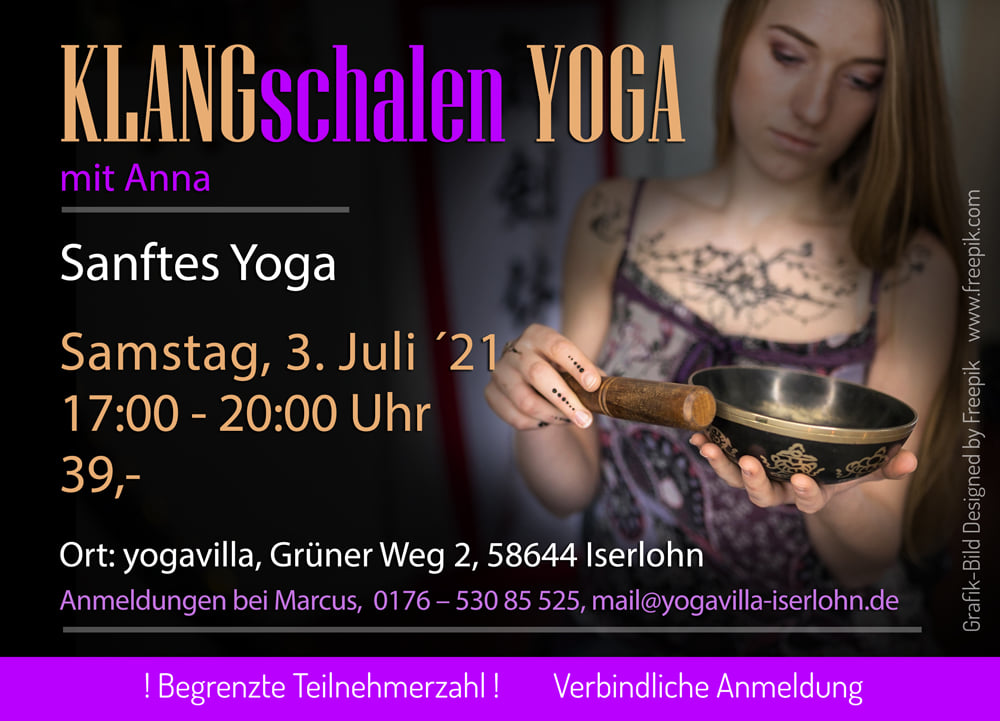 Klangschalen Yoga